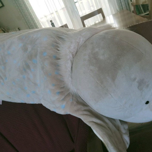 Large NICI plush seal like new for play and decoration