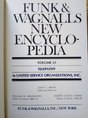 Εγκυκλοπαίδεια Funk and Wagnalls New Encyclopedia 27 τόμοι σαν καινούργιο σετ