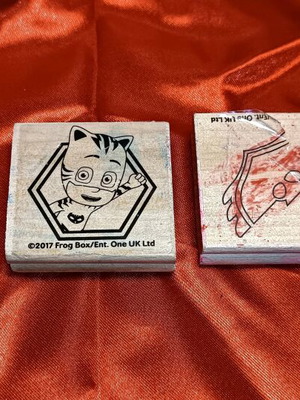 Various wooden stamps