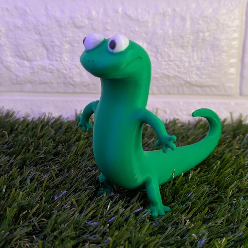 Green lizard Hoppers 3D printed
