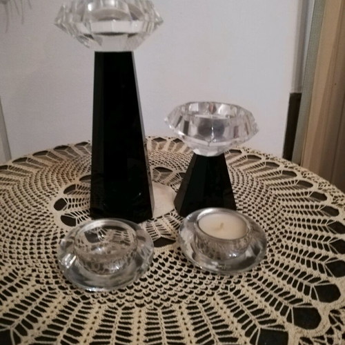 Tealight candles like new, pack of 4
