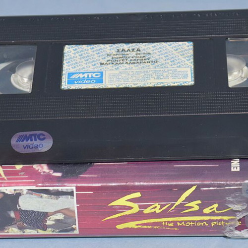 Salsa VHS used with Greek subtitles