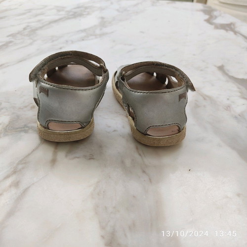 Camper Twins size 22 silver shoes used