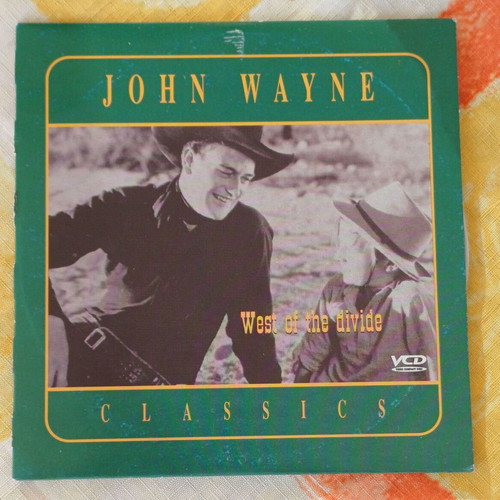 John Wayne West of the Divide VCD classic western