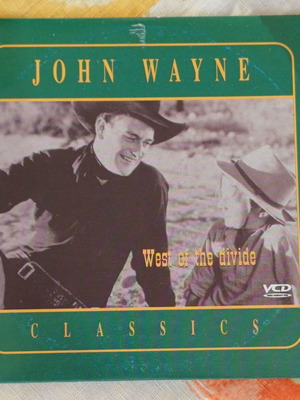 John Wayne West of the Divide VCD classic western