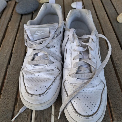 Nike Court 39 used white sports shoes