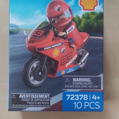Playmobil Ducati collectible sealed in box
