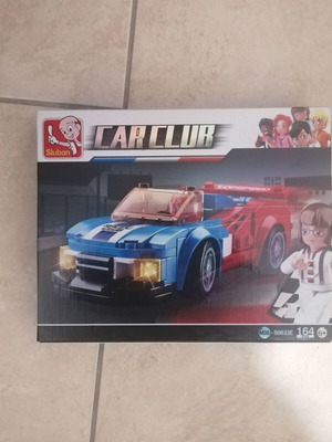 Sluban Racing Car building blocks for 6 - 12 years 164 pcs new