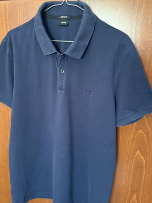 Hugo Boss polo shirt XL used, blue cotton