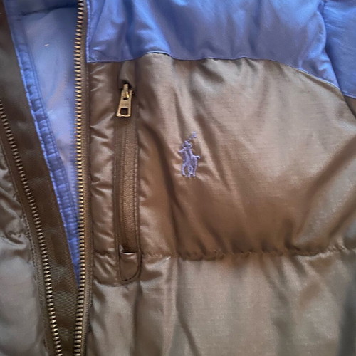 Ralph Lauren kids jacket used, blue and black, age 7-8