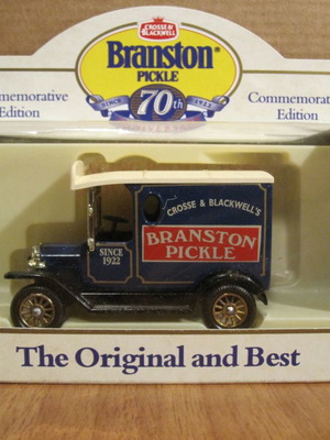 Lledo 1920 Ford T Model Van ''Branston Pickle'' new