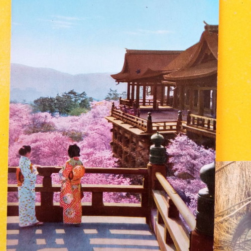 Postcards used, pack of 3 from Africa and Japan