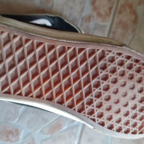 Vans shoes used, size 37, black and white sneakers