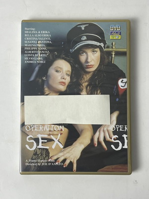 Operation Sex DVD Joe D’Amato used, Adult TipTop USA collector edition