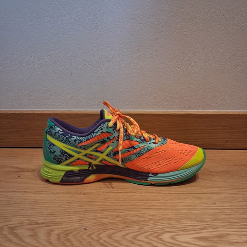 Asics women's athletic shoes, multicolor, size 40.5