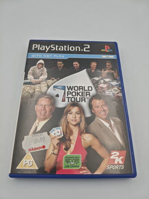 World Poker Tour PlayStation 2 PS2 game like new