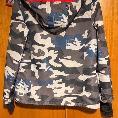 Emerson windbreaker jacket like new with fleece lining, size M