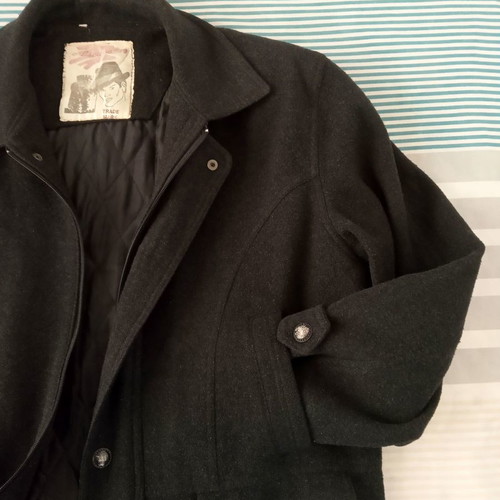 Escape men's coat used, black, size XL