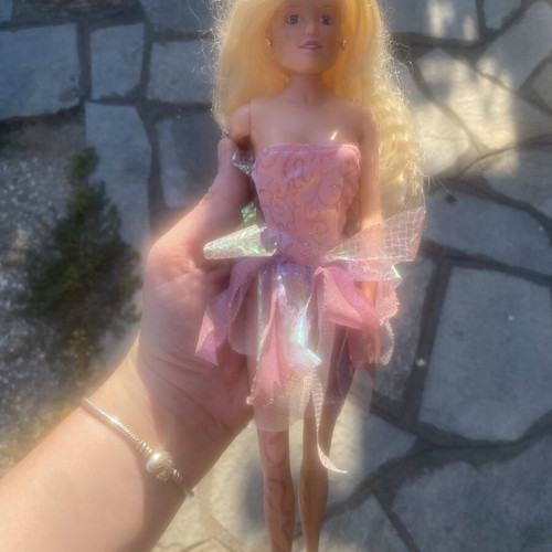 Children's doll with dress like new