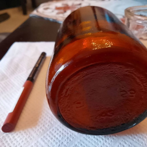 Collectible bottle 1917 used, rare, 18 cm