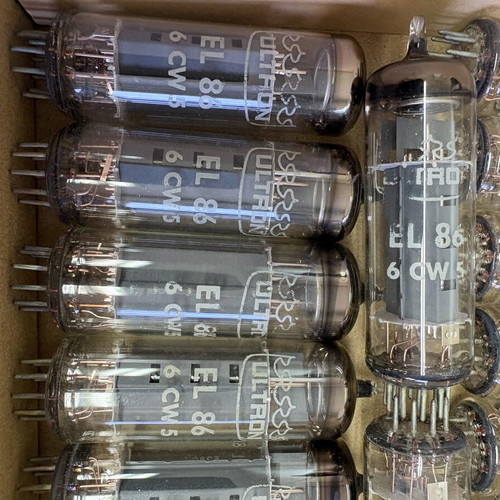 Ultron EL86 vintage vacuum tubes pack of 16 like new