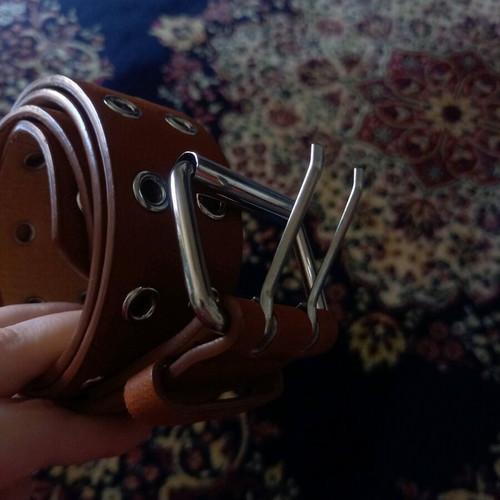 Belt brown like new, size 95