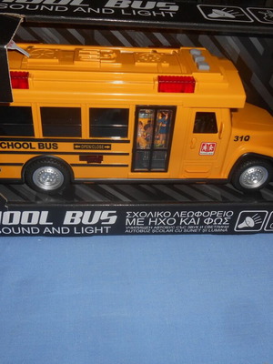 School bus new with sound and light