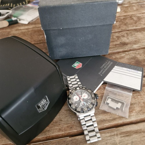 TAG Heuer Formula 1 Chronograph CAC1110-0 wristwatch, full set