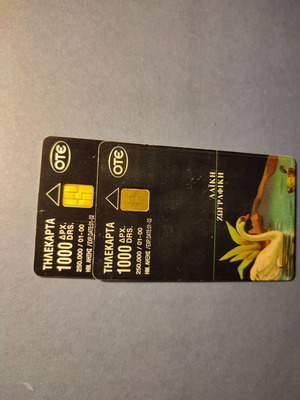 Τηλεκάρτα Κορίτσι με Τριαντάφυλλα 01/2000 μεταχειρισμένη