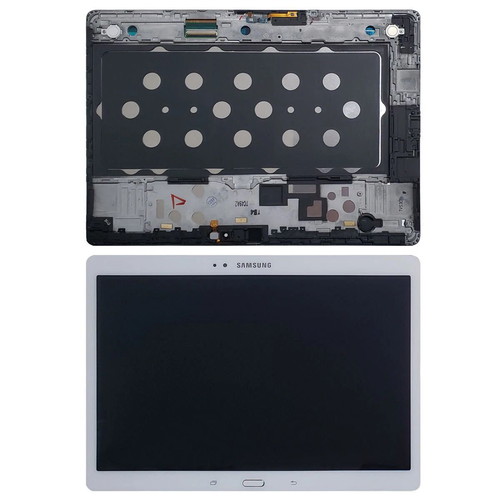 LCD Display for Samsung Galaxy Tab S T800 T805 Tablet new, white frame