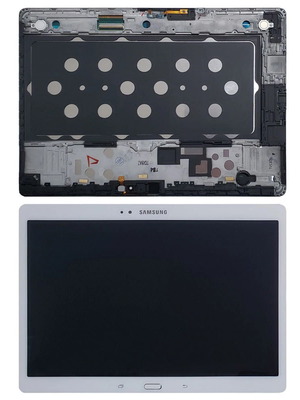 LCD Display for Samsung Galaxy Tab S T800 T805 Tablet new, white frame
