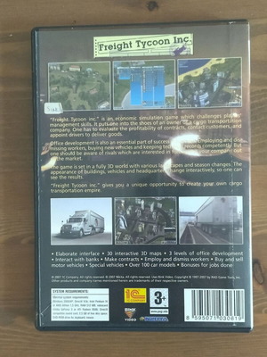 Freight Tycoon Inc. PC used simulation game