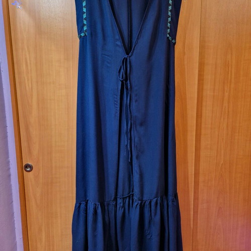 Maxi kimono Regalinas like new, blue with turquoise details, One Size