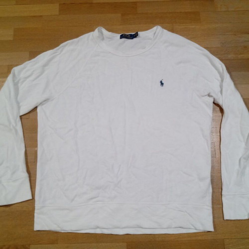 Polo Ralph Lauren Cotton Long Sleeve Shirt Size XL Like New White