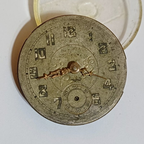 Metro watch movement used for parts Swiss chronometer