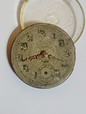 Metro watch movement used for parts Swiss chronometer