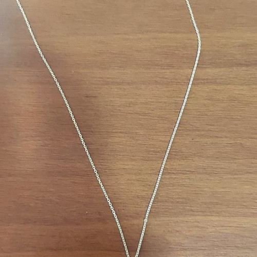 Gold-plated necklace with Konstantina Anna Maria Mazaraki 41cm