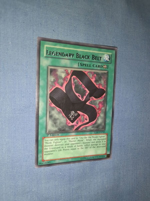 Yu-Gi-Oh! Legendary Black Belt Spell Card καινούργιο, 1η Έκδοση