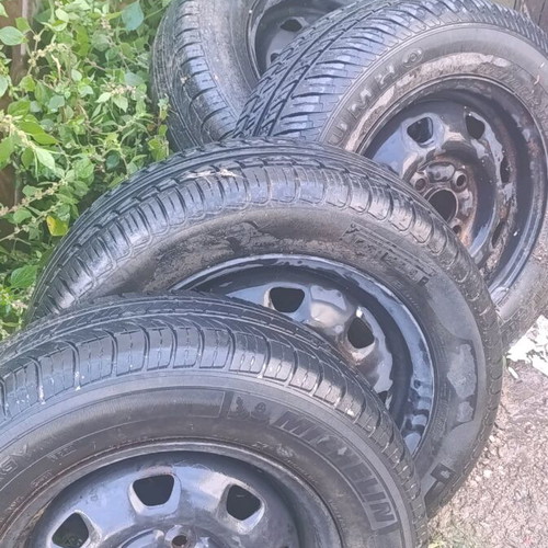Steel rims 13" like new, 4x100, set of 4
