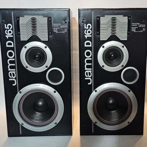 JAMO D-165 Vintage Speakers like new, floorstanding, made in Denmark