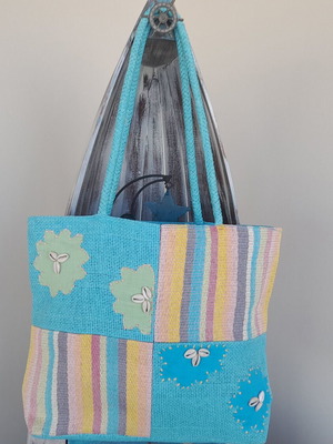 BEACH BAG STRAW 40X30 BRAND NEW