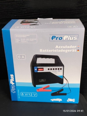 ProPlus Battery Charger 6V/12V 6A New