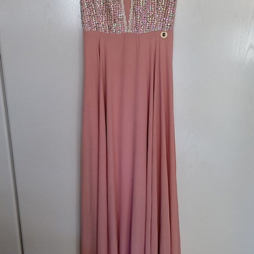 Lynne maxi dress like new, pink apple color, size M