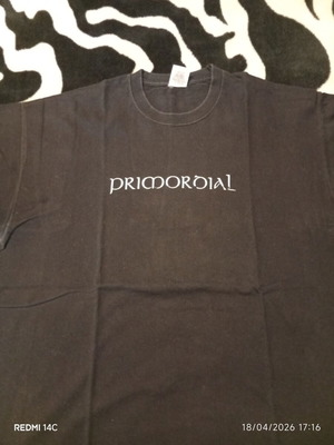 Primordial T-shirt επίσημο merch, μεγάλο μέγεθος, μαύρο, Fruit of the Loom