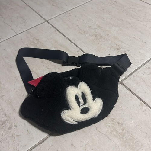 Disney Mickey Mouse Waist Bag like new, black and white