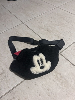 Disney Mickey Mouse Waist Bag like new, black and white