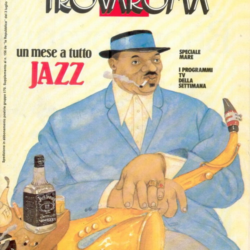 La Repubblica Trovaroma magazine No 156 1987 used