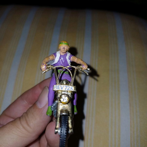 Easy Rider figure used, Britains 1970s