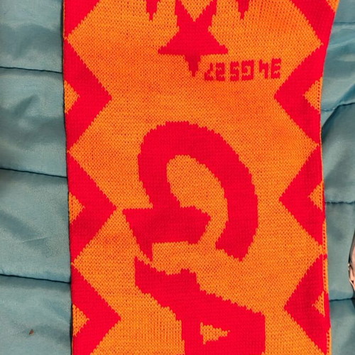 Galatasaray SK knitted scarf like new, authentic 2015-16