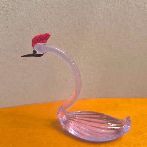 Murano glass decorative bird like new